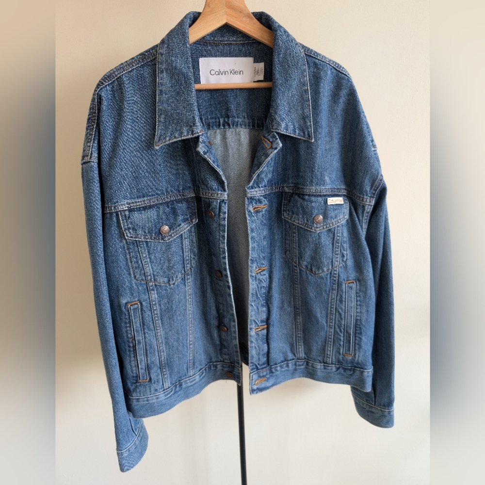 Calvin Klein Men's Denim Jacket Size XL